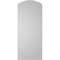 Ekena Millwork Arch Top Surface Mount PVC Gable Vent: Functional, w/ 2"W x 2"P Brickmould Sill Frame, 14"W x 34"H GVPAR14X3403SF - alternate 3